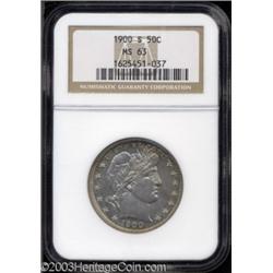 1900-S 50C MS63 NGC.