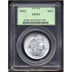 1903 50C MS63 PCGS.