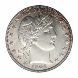 1904-S 50C MS63 PCGS.