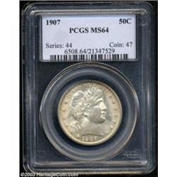 1907 50C MS64 PCGS.