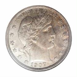 1907-S 50C MS64 NGC.