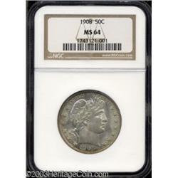 1908 50C MS64 NGC.
