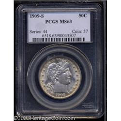 1909-S 50C MS63 PCGS.