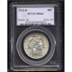 1912-D 50C MS64 PCGS.