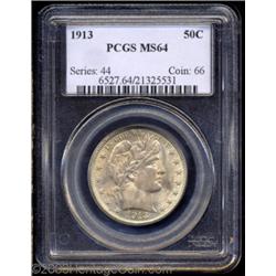 1913 50C MS64 PCGS.