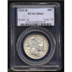 1915-D 50C MS63 PCGS.
