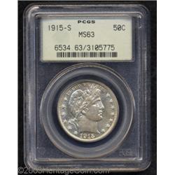 1915-S 50C MS63 PCGS.