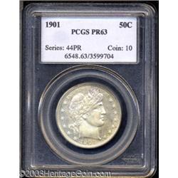 1901 50C PR63 PCGS.