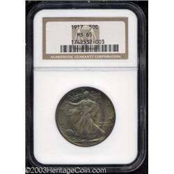 1917 50C MS65 NGC.