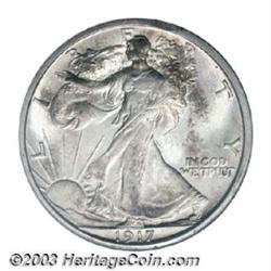 1917-S 50C Reverse MS64 PCGS.