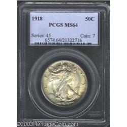 1918 50C MS64 PCGS.