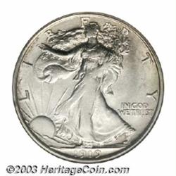 1919-D 50C MS61 NGC.