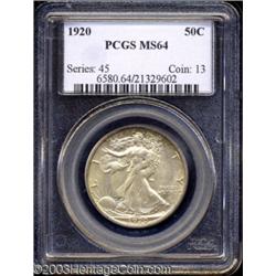1920 50C MS64 PCGS.