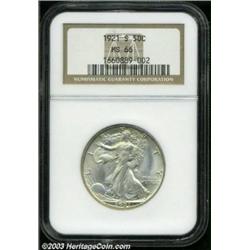 1921-S 50C MS66 NGC.