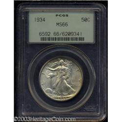 1934 50C MS66 PCGS.