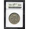 Image 1 : 1938-D 50C MS61 ANACS.
