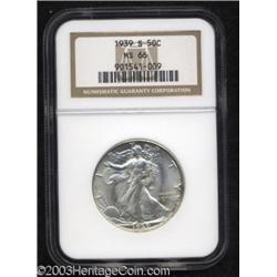 1939-S 50C MS66 NGC.