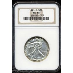 1941-D 50C MS65 NGC.