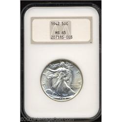 1942 50C MS65 NGC.