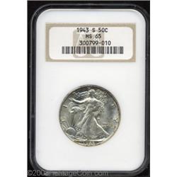 1943-S 50C MS65 NGC.