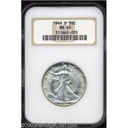 1944-D 50C MS65 NGC.