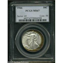 1946 50C MS67 PCGS.