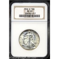 1946-D 50C MS65 NGC.