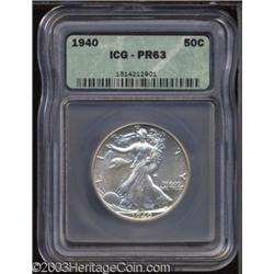 1940 50C PR63 ICG.