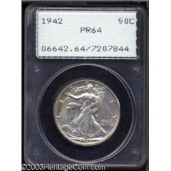 1942 50C PR64 PCGS.
