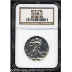 1942 50C PR65 NGC.