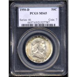 1950-D 50C MS65 PCGS.