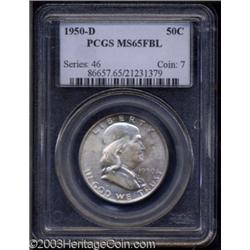 1950-D 50C MS65 Full Bell Lines PCGS.