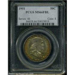 1951 50C MS66 Full Bell Lines PCGS.