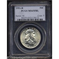 1951-D 50C MS65 Full Bell Lines PCGS.