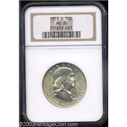 1953-D 50C MS65 NGC.