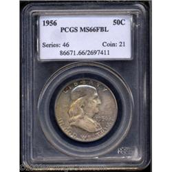1956 50C MS66 Full Bell Lines PCGS.