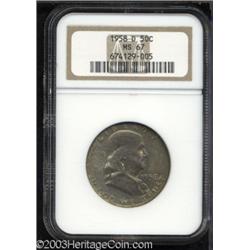 1958-D 50C MS67 NGC.