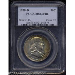1958-D 50C MS66 Full Bell Lines PCGS.
