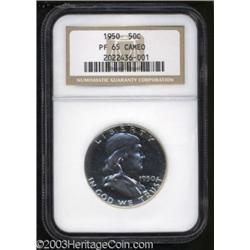 1950 50C PR65 Cameo NGC.