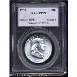 1953 50C PR69 PCGS.