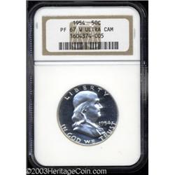 1954 50C PR67 W Ultra Cameo NGC.