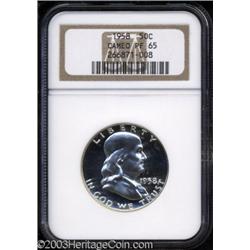 1958 50C PR65 Cameo NGC.