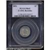 Image 1 : 1851 P1C One Cent, Judd-128A Restrike, Pollock-150, R.7, PR65 PCGS.