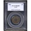 Image 1 : 1863 2C Two Cents, Judd-312, Pollock-377, R.4, PR64 Brown PCGS.