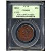 Image 1 : 1863 $10 Ten Dollar, Judd-352, Pollock-424, R.6, PR64 Brown PCGS.