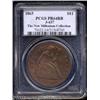 Image 1 : 1865 $1 One Dollar, Judd-437, Pollock-510, R.8, PR64 Red and Brown PCGS.