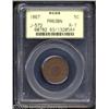 Image 1 : 1867 5C Shield Five Cents, Judd-572, Pollock-648, R.7, PR63 Brown PCGS.