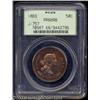 Image 1 : 1869 50C Standard Silver Half Dollar, Judd-757, Pollock-841, R.7, PR66 Red and Brown PCGS.