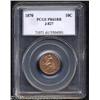 Image 1 : 1870 10C Standard Silver Ten Cents, Judd-827, Pollock-917, R.7-8, PR61 Red and Brown PCGS.