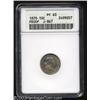 Image 1 : 1870 10C Standard Silver Ten Cents, Judd-867, Pollock-963, R.7, PR63 ANACS.